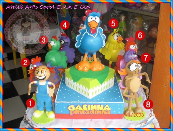 TURMA DA GALINHA PINTADINHA(VALOR UNITÁRIO)