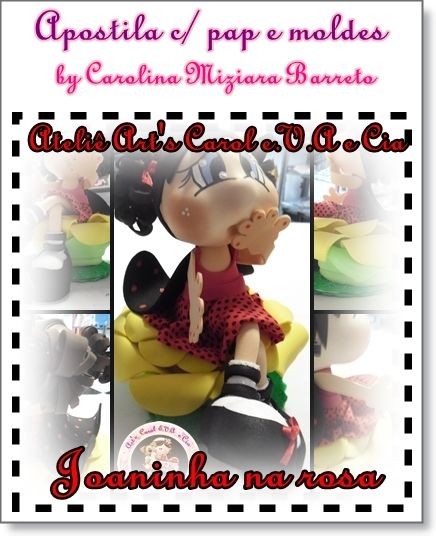 Apostila Joaninha Sentada na Rosa